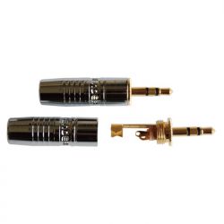 THENDER 14-104 - Connettore Mini-Jack 3.5mm Maschio Dorato