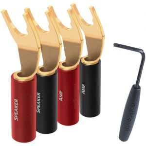 AUDIOQUEST SureGrip 100 Spade Gold