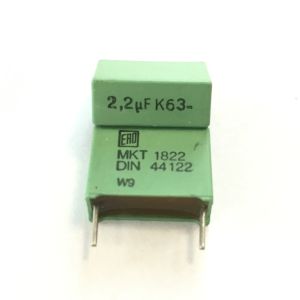 Condensatore ERO MKT 1822 - 2,2 uF 63V NOS