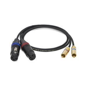 VAN DEN HUL D-501 Silver XLR-RCA da 0.6m